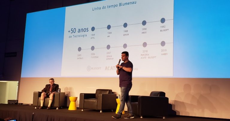 SC no CASE 2019: Para atrair talentos, Blumenau se apresenta ao país como polo de tecnologia