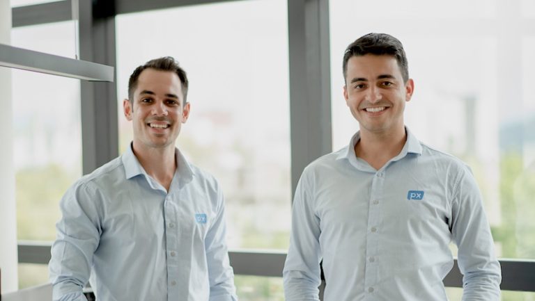 Fundadores da startup Motorista PX