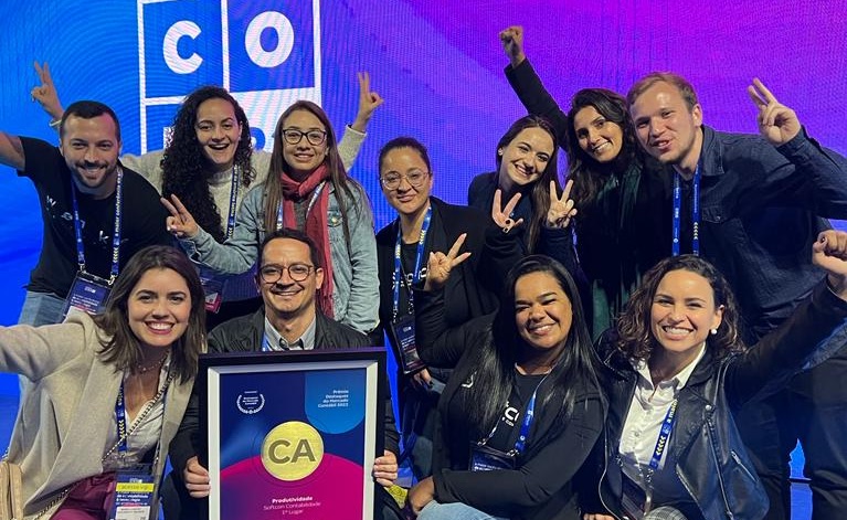 É a terceira vez que a Softcon recebe premiação como destaques do mercado contábil.