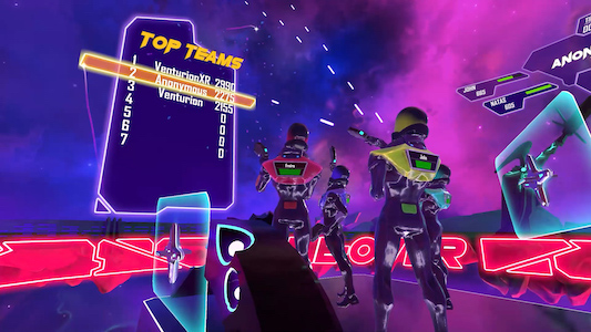 Laser Storm Arena, da Venturion, é um game de realidade virtual que poderá ser jogado no Stun Game Festival