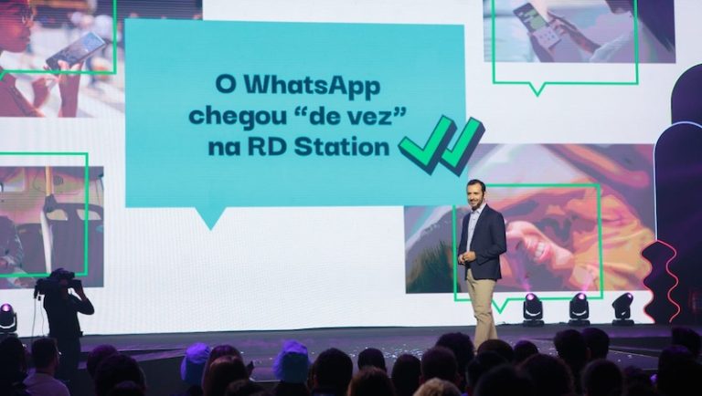 Na abertura do RD Summit 2022, em Florianópolis (SC), o CEO Eric Santos anunciou soluções integradas ao app mais usado do país