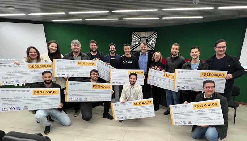 Programa Inova Criciúma já investiu R$ 500 mil em 20 startups do Sul catarinense, das quais 13 estão ativas e faturaram, no ano passado, cerca de R$ 2 milhões