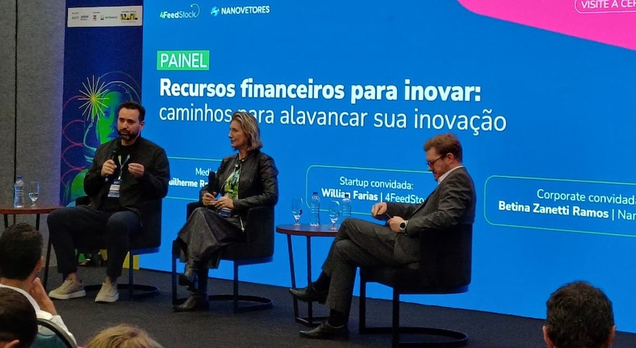 Palestra comandada pela CERTI durante o evento em Florianópolis apresentou cases de sucesso das empresas 4Feedstock e Nanovetores