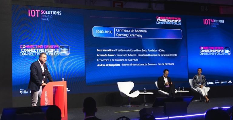IoT Solutions Congress Brasil, promovido pelo iCities, trouxe palestras, startups e ativações que conectaram inovação e smart cities.
