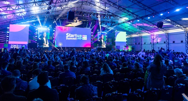 Startup Summit, uma das vitrines do ambiente de inovação em Florianópolis.